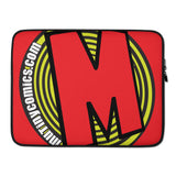 Laptop Sleeve, MUTINY Hypno Logo Mutiny Comics & Coffee Online