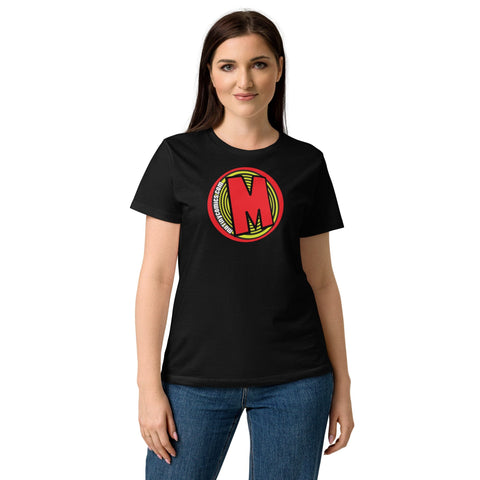 MUTINY Hypno Logo, Fem basic softstyle t-shirt T-SHIRT Mutiny Comics & Coffee Online