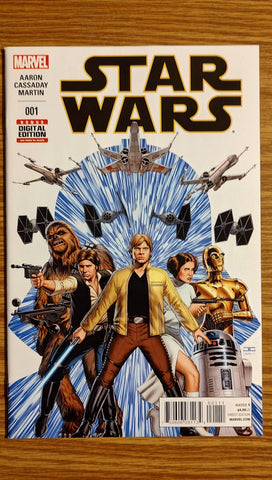 Star Wars #1 NM/9.4 2015 Marvel Comics Comics USED Not specified