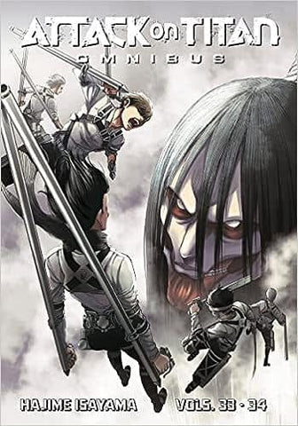 Attack on Titan Omnibus 12 (Vol. 33-34) Paperback Comics NEW Penguin Random House