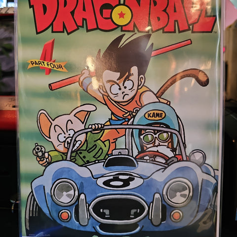 Dragon Ball Part Four No. 4 (2001, VF Condition, Rare 1st U.S. Printing) Comics USED Local Music Buy